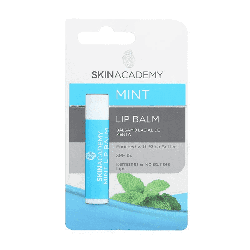 Skin Academy Lip Balm Mint 4,25 g Huulirasva