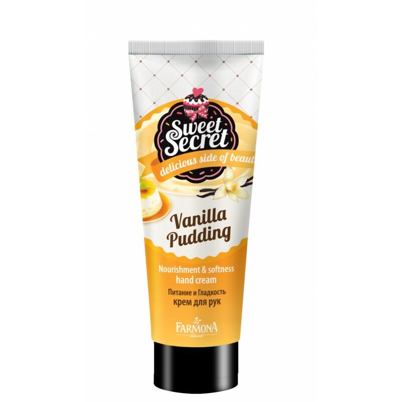 Sweet Secret Vanilla Pudding Nourishment Hand Cream 30 ml K&auml;sivoide