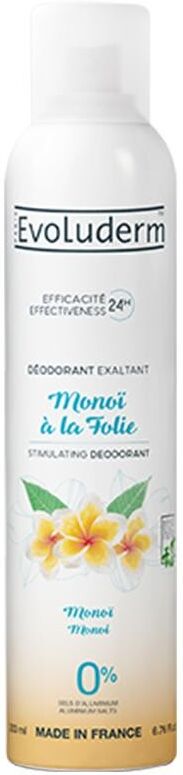 Evoluderm Monoi A La Folie Deospray 200 ml Deodorantti