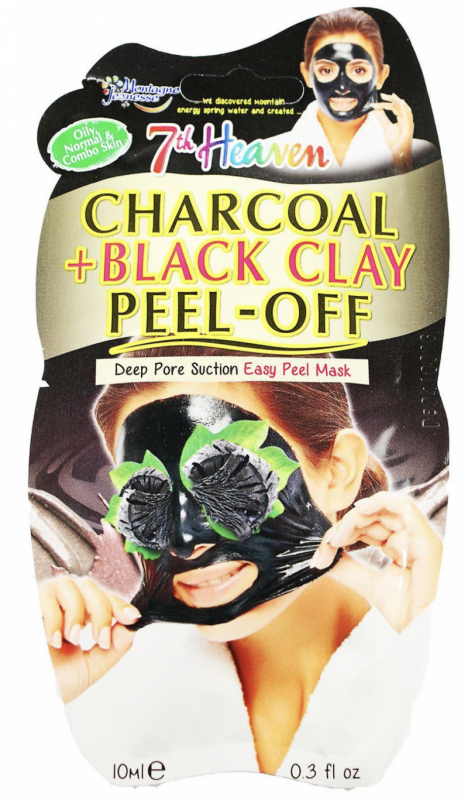 Montagne Jeunesse Charcoal &amp; Black Clay Peel Off 10 ml Kasvonaamio