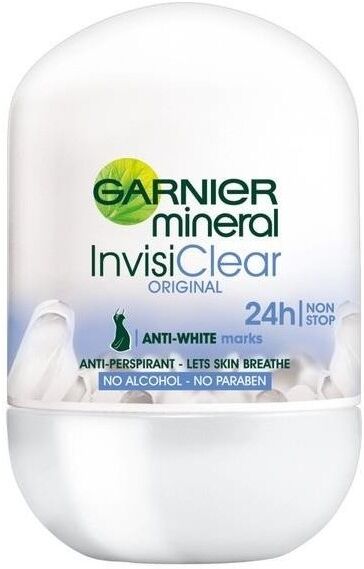 Garnier Mineral InvisiClear Original 24h Deostick 50 ml Deodorantti