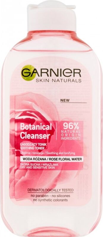 Garnier Naturals Botanical Rose Floral Water Soothing Skintonic 200 ml Kasvovesi