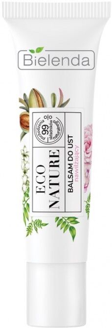 Bielenda Eco Nature Moisturizing Lip Balm Almond Milk &amp; Jasmine &amp; Rose 10 g Huulirasva