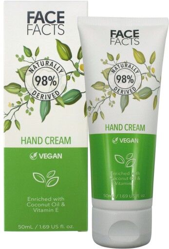 Face Facts 98% Natural Hand Cream 50 ml K&auml;sivoide