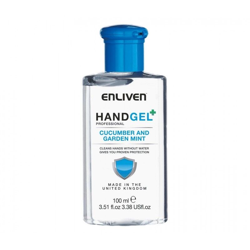 Enliven Hand Gel Original Cucumber &amp; Mint 100 ml K&auml;sien desinfiointiaine