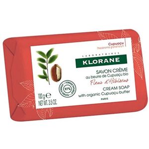 Klorane Fiore D'Ibisco - Crema Sapone Arricchito con Burro di Cupuacu, 100g