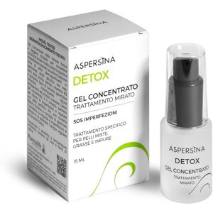 Pharmalife Research Aspersina - Detox Gel Concentrato Trattamento Mirato, 15ml