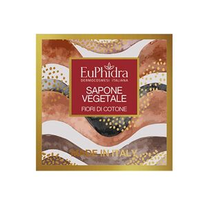 Euphidra Linea Profumata - Sapone Vegetale Fiori di Cotone, 75g