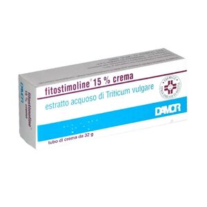 Farmaceutici Damor Fitostimoline 15% Crema Trattamento Ulcere e Piaghe da Decubito, 32g