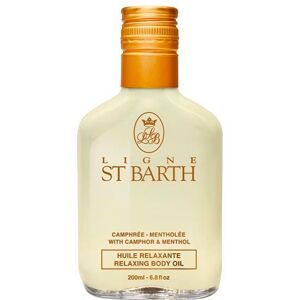 st. barth camphor & menthol massage oil 200 ml donna