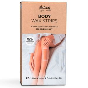 Andmetics Natural By Body Wax Strips 20 Stück