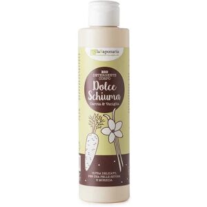 LA SAPONARIA Detergente Corpo Vaniglia e Carota Dolce Schiuma 200 Ml