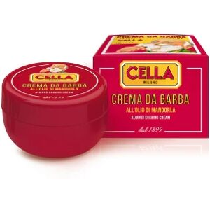 Cella Milano Cella Crema Da Barba In Ciotola All'Olio Di Mandorla 150 ml