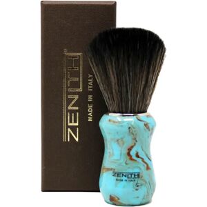 Zenith Pennello Da Barba In Setola Sintetica Dark Con Ghiera Nichel Art.502 Turchese/Nic SD