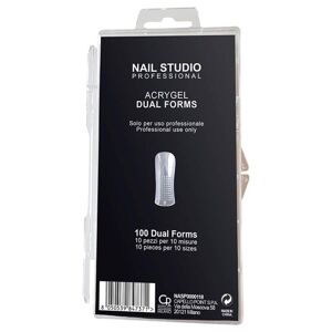 Nail Studio Professional Acrygel Dual Forms 100 pz