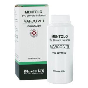 Marco Viti Farmac Talco Mentolato 1% 100g Viti