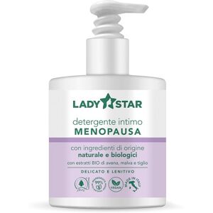 Farvima medicinali spa Lady Star Detergente Intimo Donne In Menopausa Naturale E Biologico Flacone 300 Ml