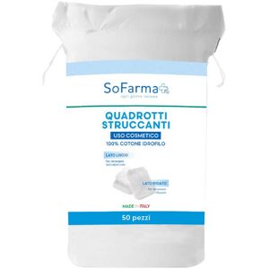 Sofarma Quadrotti Struccanti 50 Pezzi