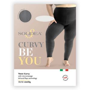 Solidea Curvy Be You Leggings Micromassaggiante Nero Ml-xl 1 Pezzo