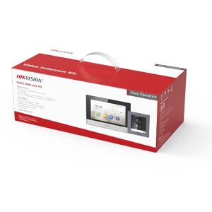 HIKVISION DS-KIS602(B). Video Intercom Kit IP PoEDS-KD8003-IME1+DS-KH6320-WTE1+DS-3E0105P-E+SD16Gb