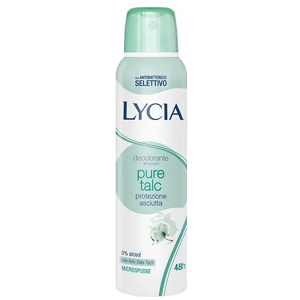 Sodalco Srl Lycia Spray Gas Antiodorante Pure Talc 150 ml