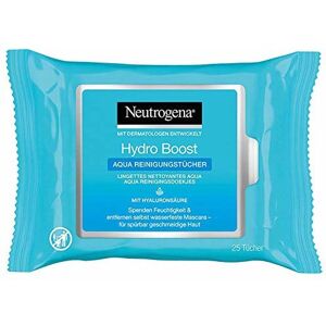 Johnson & Johnson Spa Neutrogena - Hydra Boost Salviettine Struccanti 25 Pezzi