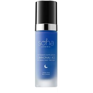 Soha Sardinia Srl Soha Cannonau Ace - Trattamento Notte Crema Ricca 30 ml