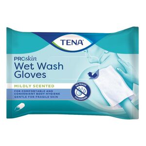 Essity Italy Spa Tena Wet Wash Glove 8 pezzi - La Semplicità dell'Igiene Quotidiana