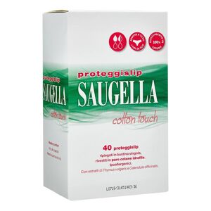 Meda Pharma Spa Saugella Linea Cotton Touch 40 Proteggislip in Puro Cotone Ripiegati in Bustina