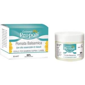 Zeta Farmaceutici Spa Golasept Flu Propoli Pomata Balsamica 50ml - Sollievo Balsamico per la Respirazione Libera