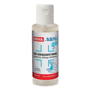 Nova Argentia Srl Ind. Farm Nova Sani Gel Active Igienizzante Mani 100ml - Disinfettante Idratante per le Tue Mani