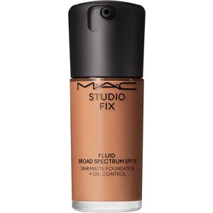 MAC Studio Fix Fluid Spf 15 Fondotina Soft-matte, Effetto Seconda Pelle, Coprenza Naturale Fino A 24 Ore 30 ML