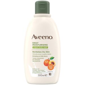 Johnson & Johnson Aveeno Bagno Doccia Yogurt Albicocca & Miele 300 Ml