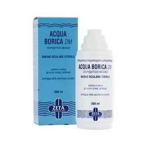 EuPhidra Zeta Farmaceutici Acqua Borica Per Bagno Oculare Sterile 500 Ml