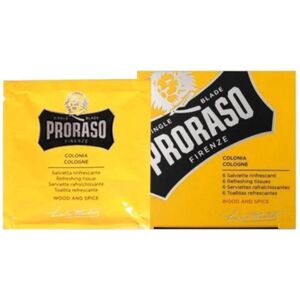 Proraso Wood and Spice - Salviettine Rinfrescanti 6 Salviettine