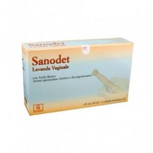 Abbate Gualtiero Sanodet - Lavanda Vaginale igienizzante 4 x 140 ml
