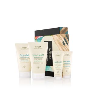 AVEDA Hand & Foot Relief Home & Travel Hydration Kit Cofanetto