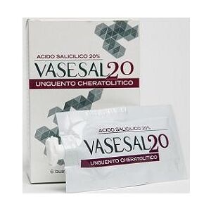 EUCARE Srl VASESAL 20 UNGUENTO 6 Bustine Acido Salicilico 20%