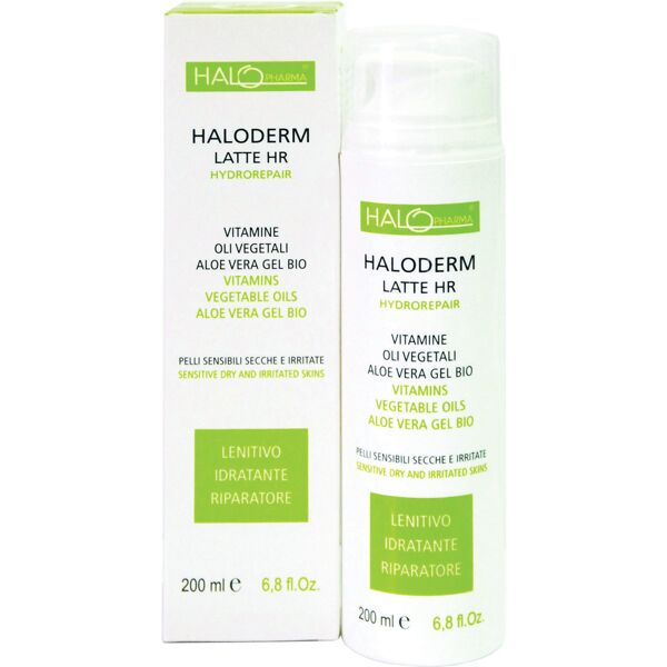 halo pharma srl haloderm latte hr 200ml