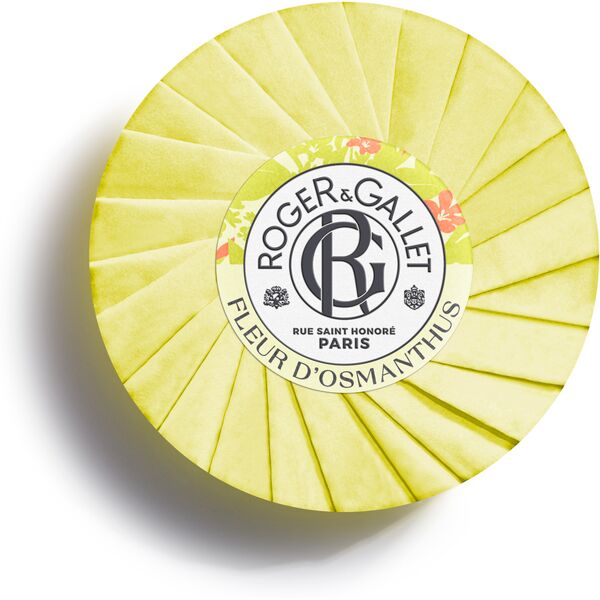 roger & gallet r&g fleur d'osmanthus saponetta di benessere 100 g