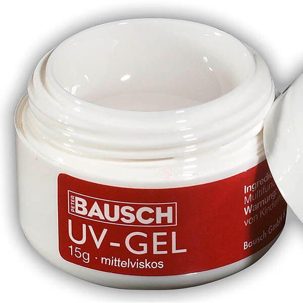 bausch easy nails uv gel media viscosità, latta 15 g