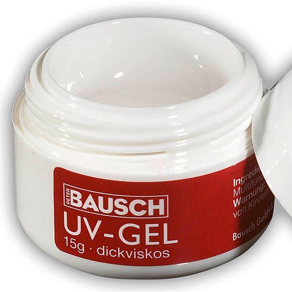 bausch easy nails uv gel viscosità spessa, latta 15 g