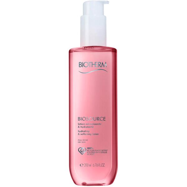 biotherm biosource tonico facciale idratante e ammorbidente 24h 200 ml