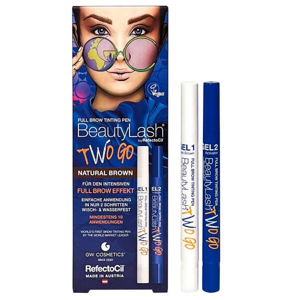 refectocil beautylash two go set marrone naturale