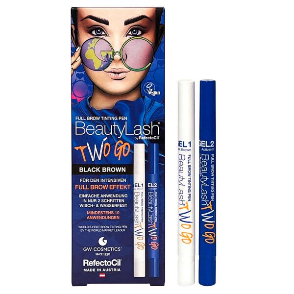 refectocil beautylash two go set nero marrone