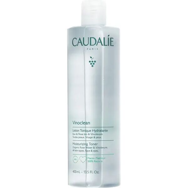 caudalie vinoclean lozione tonica idratante viso 400 ml