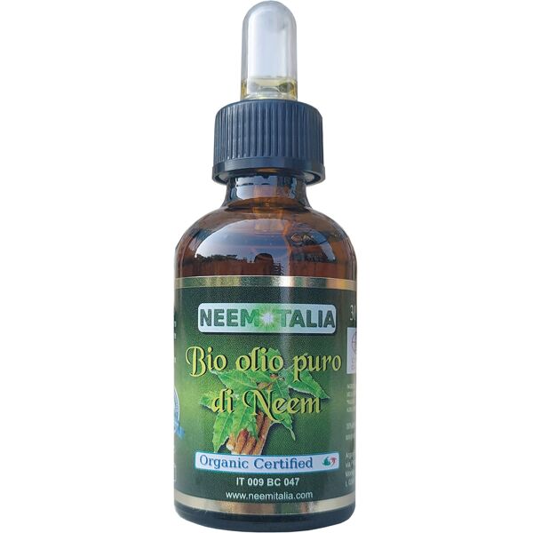 neem italia di amonti enrico olio puro neem biol 30ml