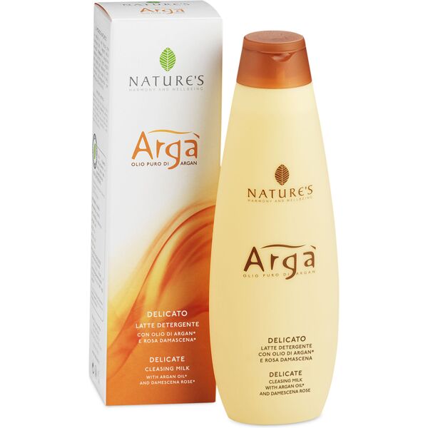 nature's arga' delicato latte detergente 200 ml