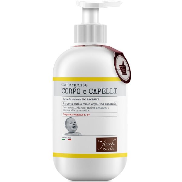 artsana spa fiocchi di riso detergente corpo/capelli camomilla 400 ml