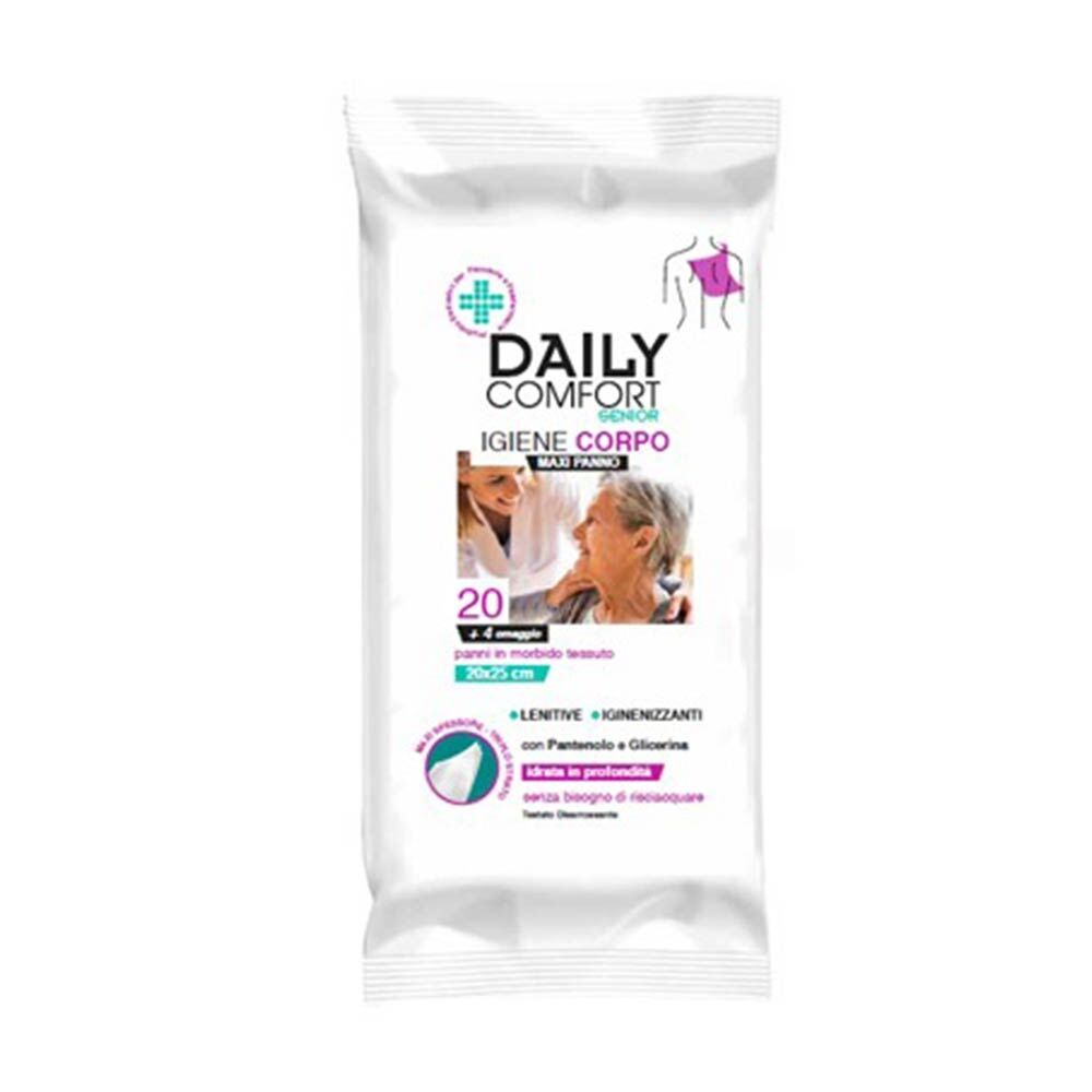 Incarose Diva International Daily Comfort Senior Panni Igiene Corpo, 24 Panni